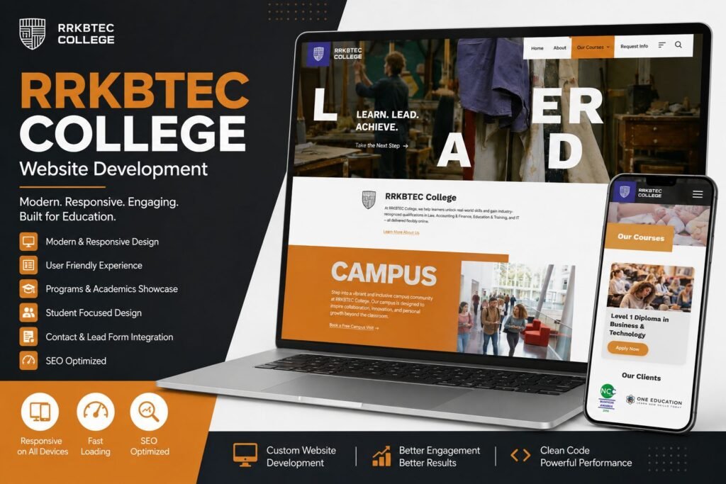 RRKBTEC College Website Development